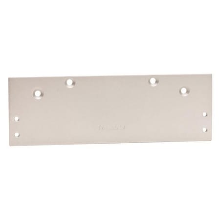 Falcon Mounting Plate - Push Side for SC60 Series Door Closer, AL Silver Painted SC60A-18PA-AL